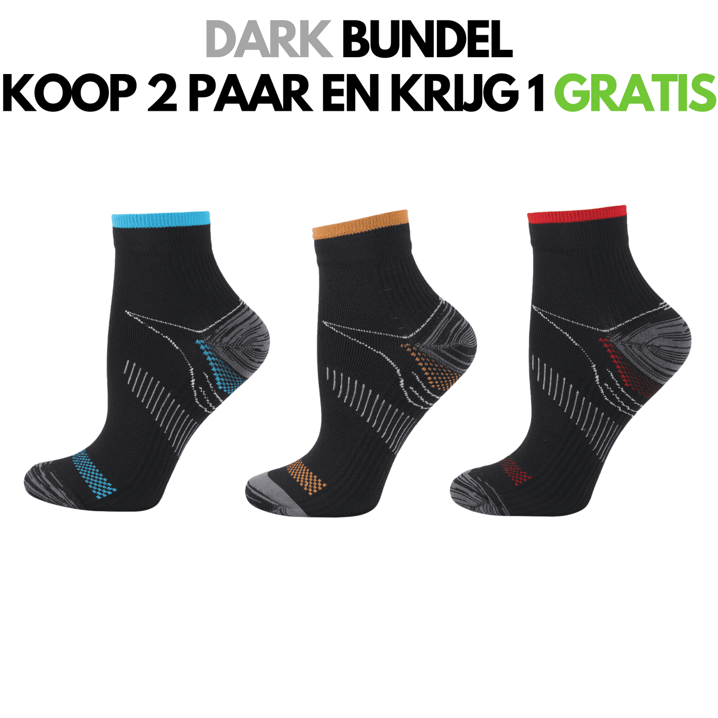 FitFeet - Compressiesokken (Unisex)