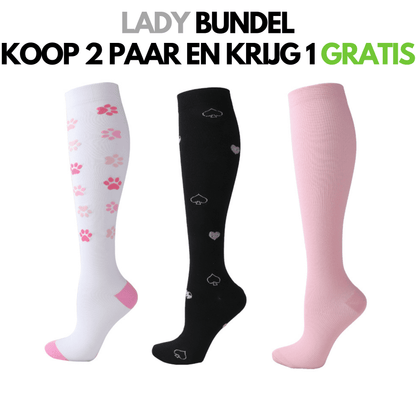 FitCompres - Dames Compressiekousen