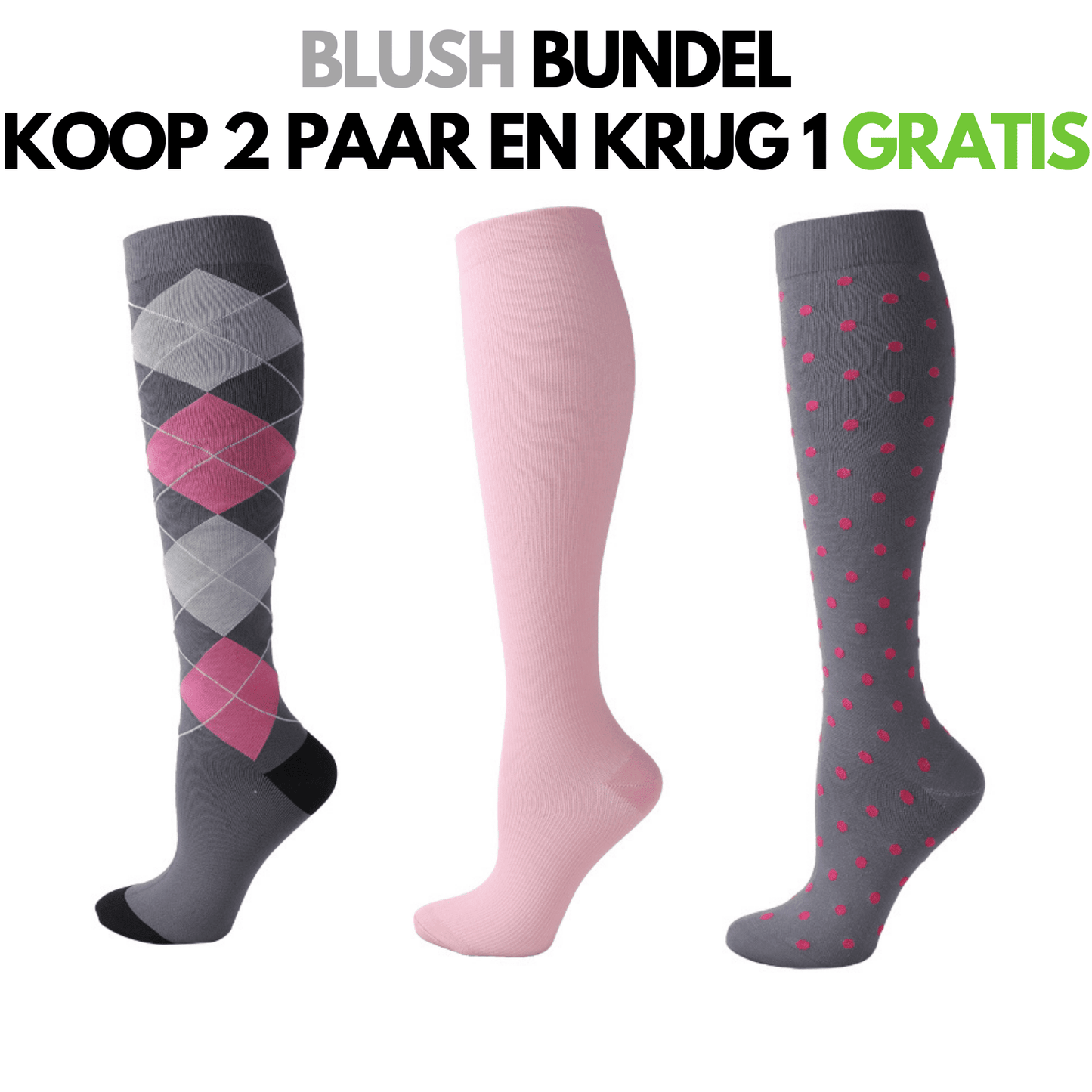 FitCompres - Dames Compressiekousen