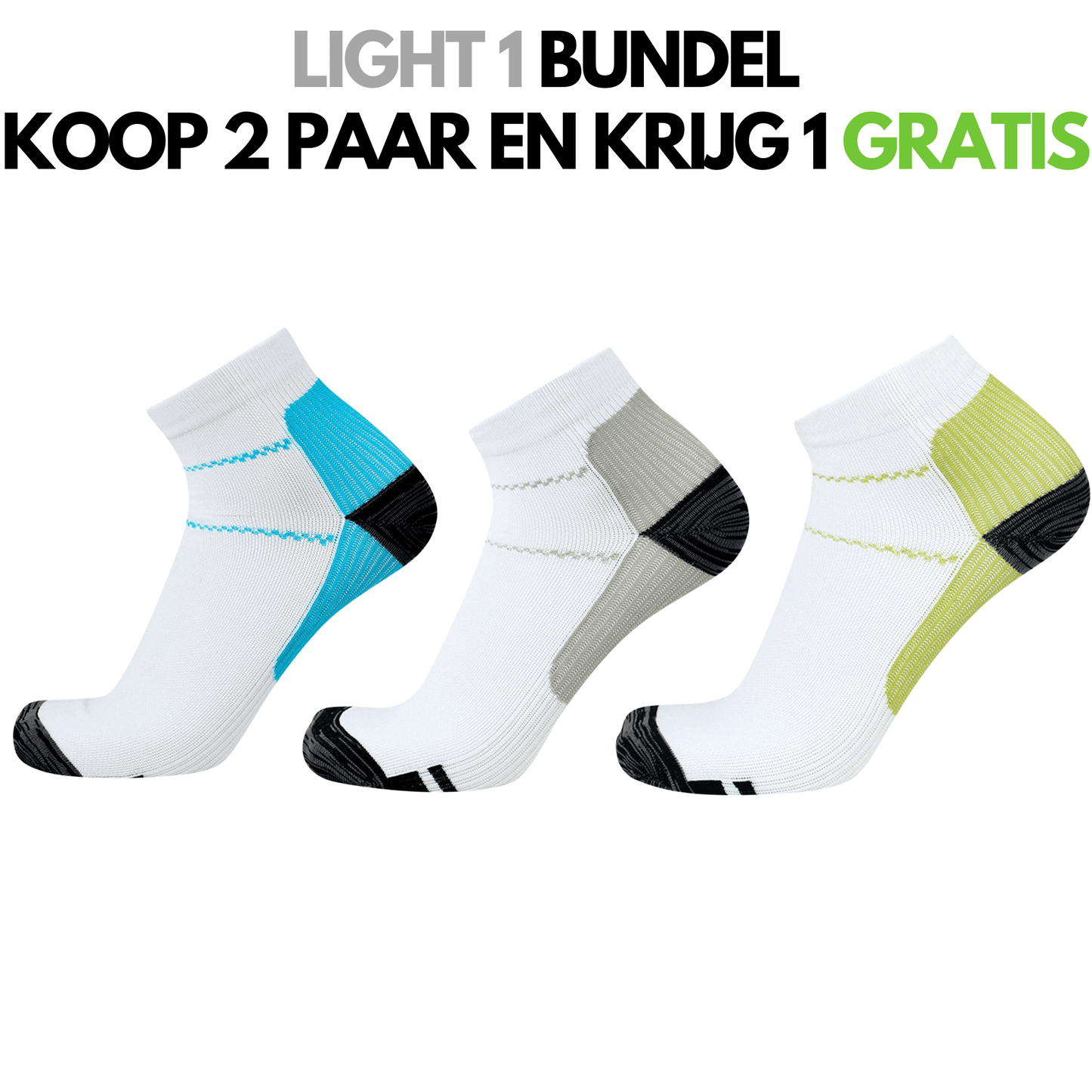 FitFeet - Compressiesokken (Unisex)