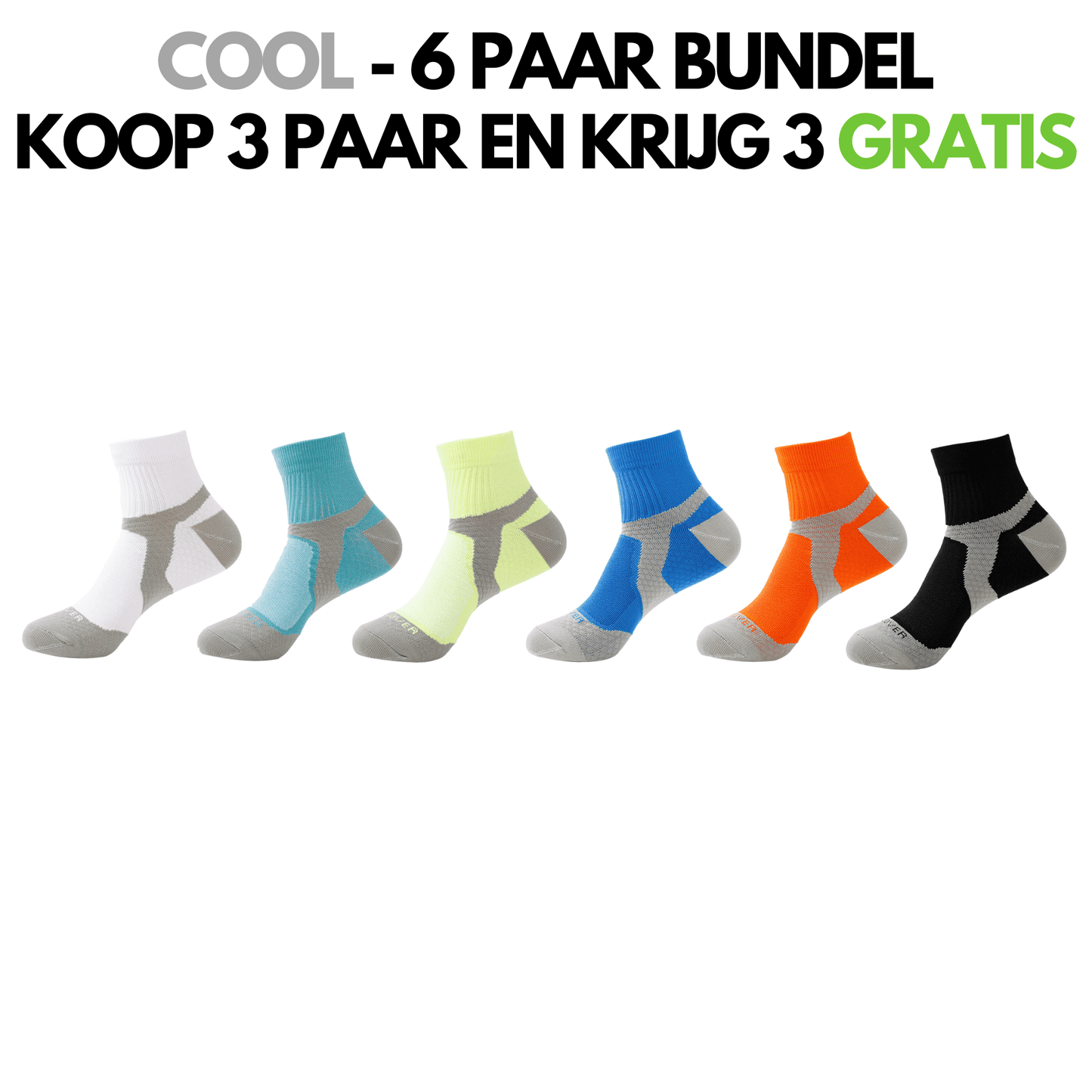 FitFeet - Compressiesokken (Unisex)