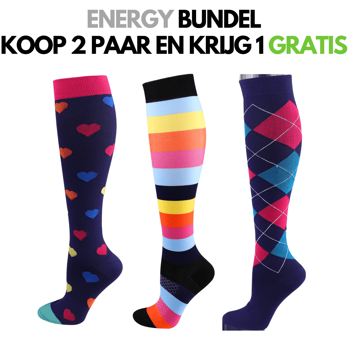 FitCompres - Dames Compressiekousen