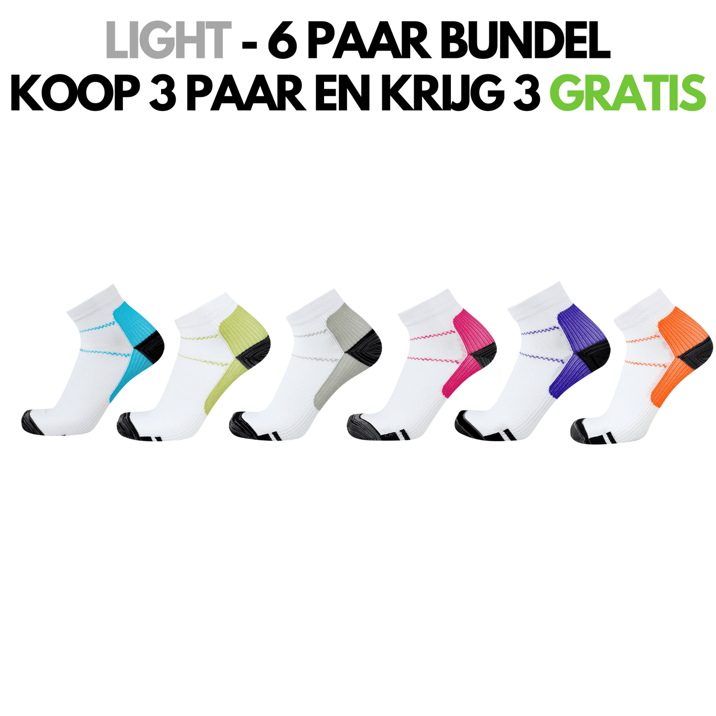 FitFeet - Compressiesokken (Unisex)