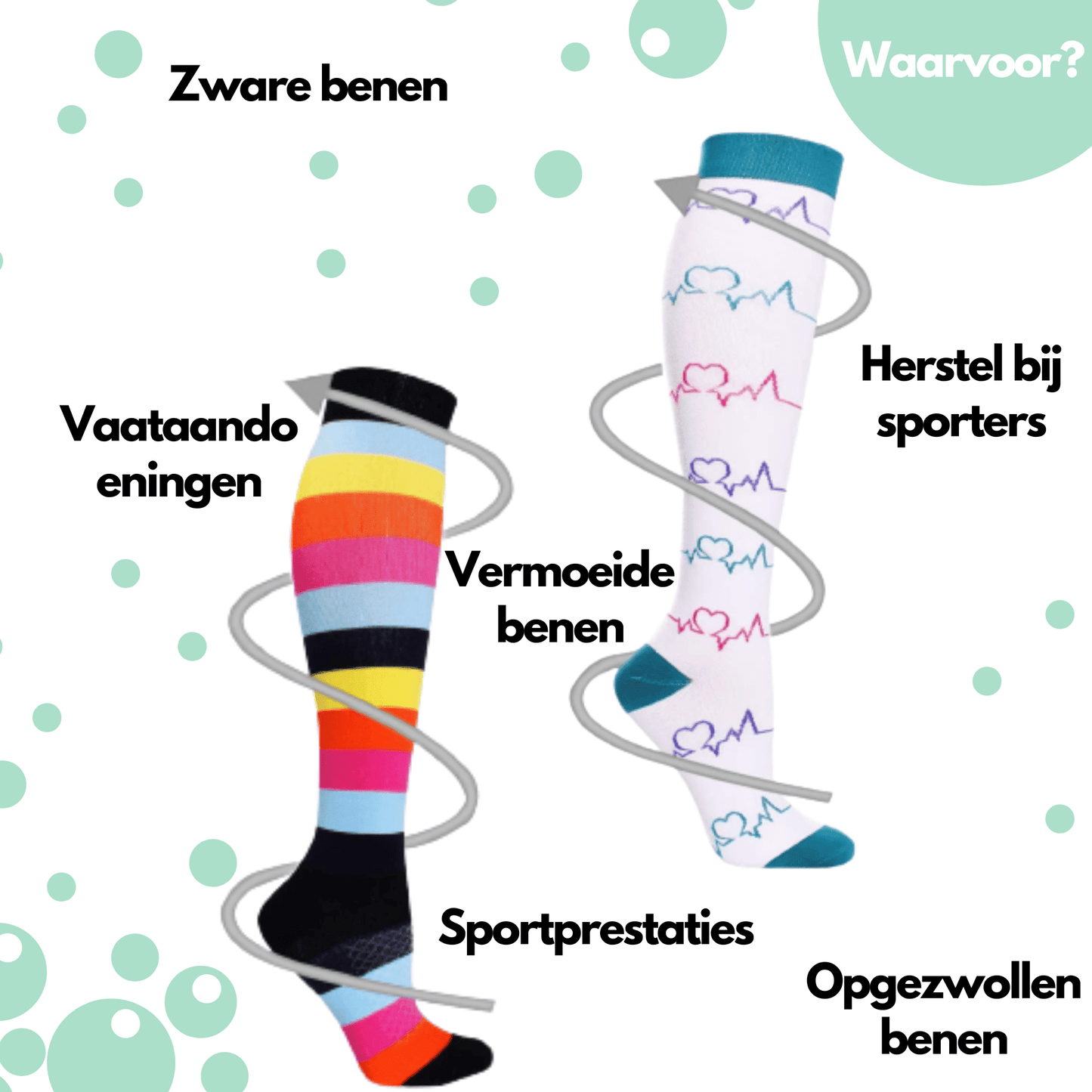 FitCompres - Dames Compressiekousen